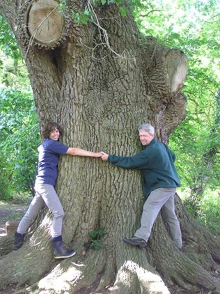 Tree Hugging Ranworth Gemma Walker
