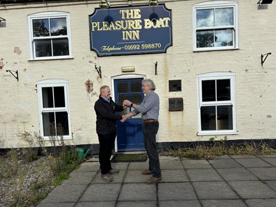We've purchased a popular Hickling pub!