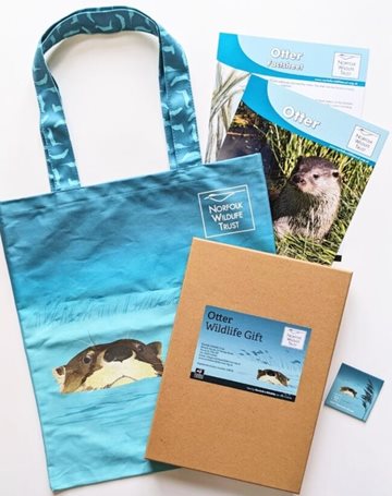 Norfolk Wildlife Trust otter wildlife gift
