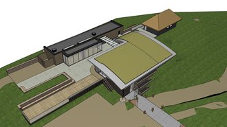 Simon Aspinall Wildlife Education Centre, image by LSI Architects