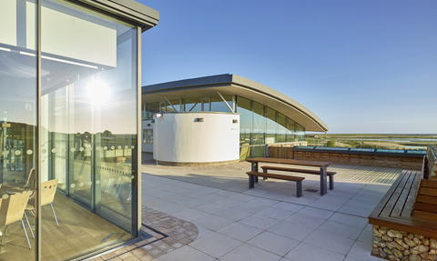 Cley Marshes visitor centre and Simon Aspinall Wildlife Education Centre