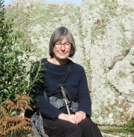 Artist Jacqui Hurst smiles at the camera