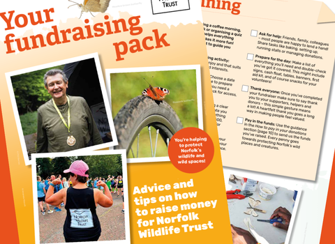 the front cover of our fundraising pack